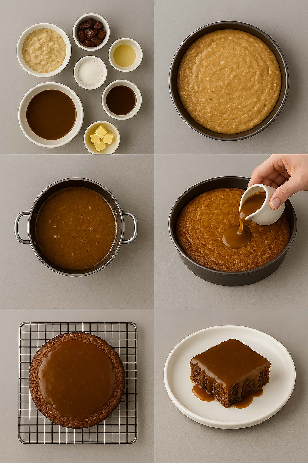 Instrucciones de uso de Sticky Toffee Pudding