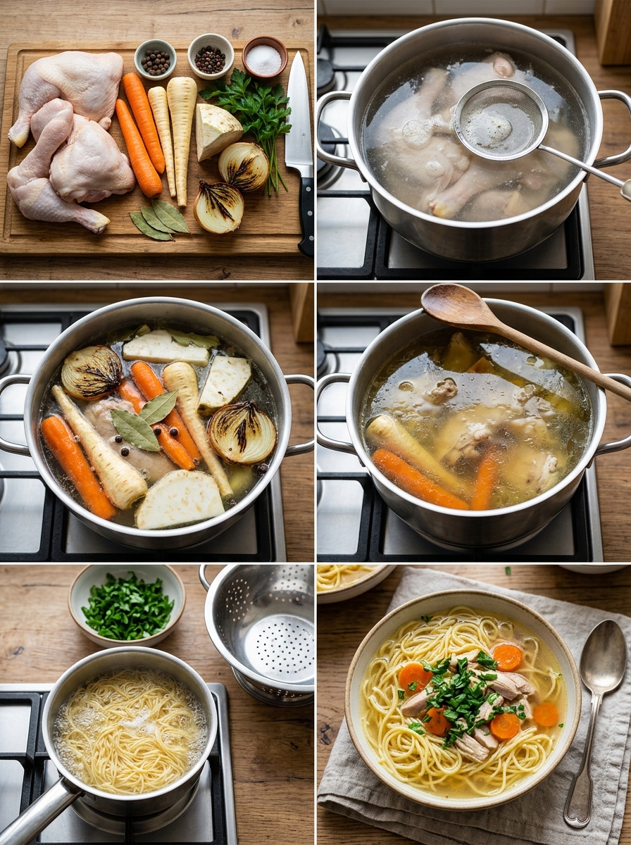 Instruction visual for روسو